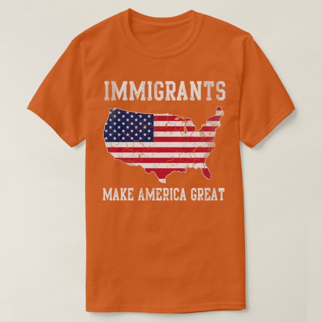 T-shirt Immigrants (Design devant)