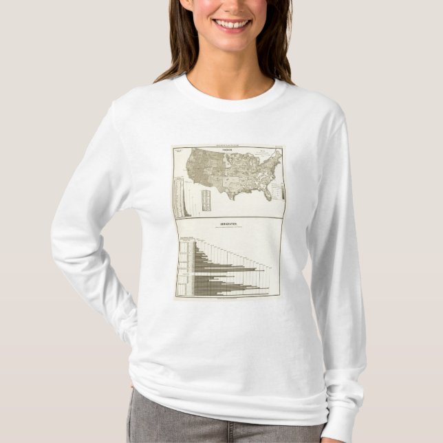 T-shirt Immigration française (Devant)
