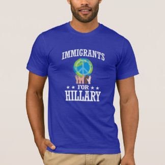 T-SHIRT IMMIGRÉS POUR HILLARY