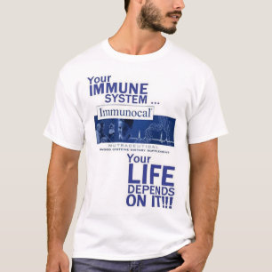 T-shirt Immunocal… votre vie dépend de lui !