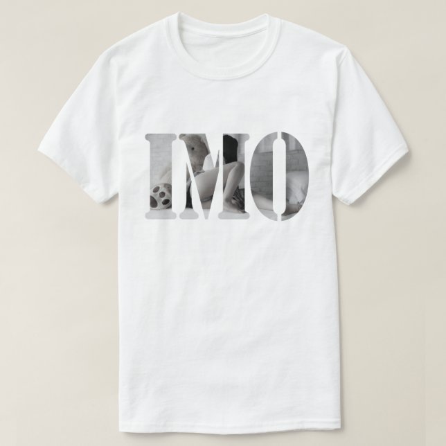 T-SHIRT IMOの中にモモとイモ君 (Design devant)