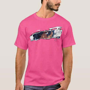 T-shirt Impact de Genshin Coupe Kaeya