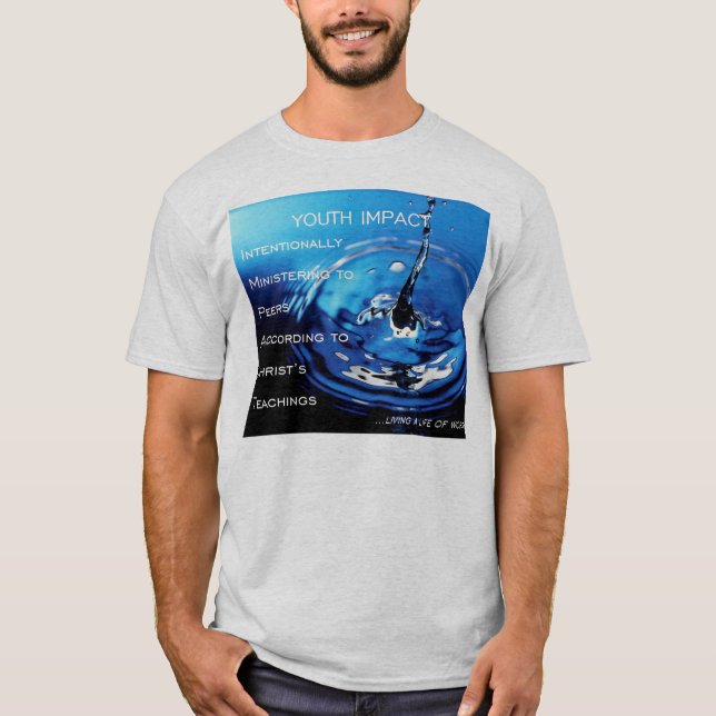 T-shirt Impact de la jeunesse (Devant)