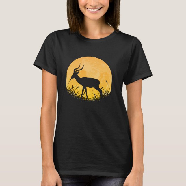 T-shirt Impala Easy Halloween tenue Antelope Ewe Moon Cos (Devant)