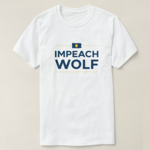 T-shirt Impeach Wolf