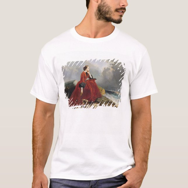T-shirt Impératrice Eugenie à Biarritz, 1858 (Devant)