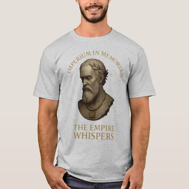 T-shirt IMPERIUM IN MEMORIAM – Échos d'un Empire (Devant)