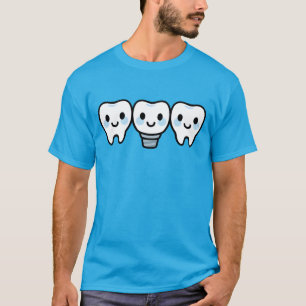 T-shirt Implant dentaire souriant