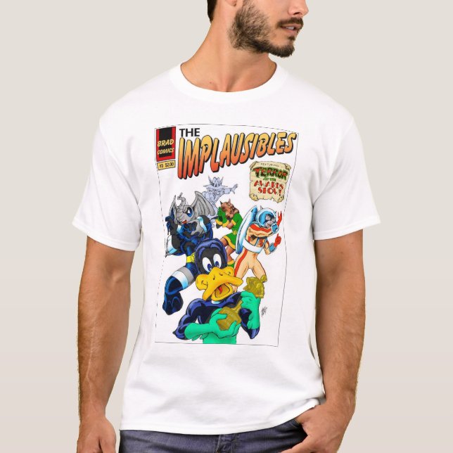 T-shirt Implausibles #3 (Devant)