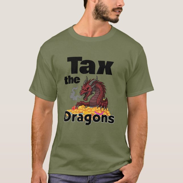 T-shirt Imposer les riches (Devant)