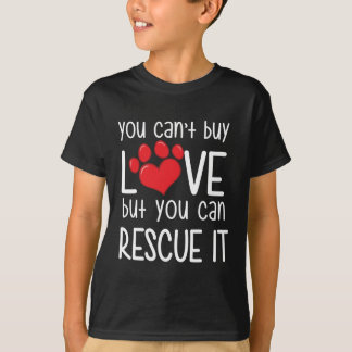 T-shirt Impossible d'acheter l'amour mais vous pouvez le s