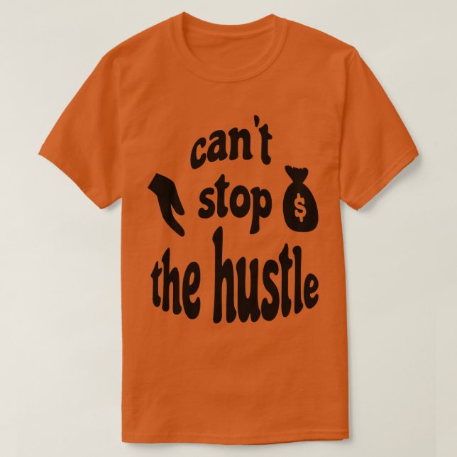 T-shirt Impossible D'Arrêter L'Agitation (Design devant)