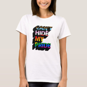 T-shirt Impossible de cacher ma fierté 3D