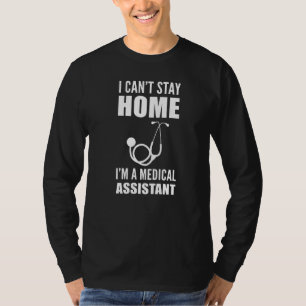 T-shirt Impossible de rester à la maison Médicale Frontlin