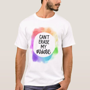T-shirt Impossible d'effacer ma fierté