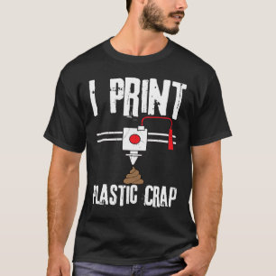 T-shirt Impression 3D 3D en plastique