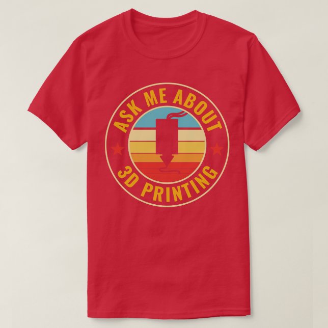 T-shirt Impression 3D amusante Impression 3D Posez-moi des (Design devant)