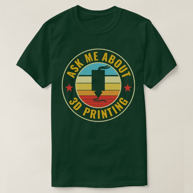 T-shirt Impression 3D amusante Impression 3D Posez-moi des (Design devant)