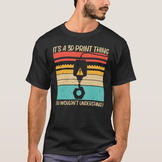 T-shirt Impression 3D cool Pour Hommes Femmes Impression 3 (Devant)
