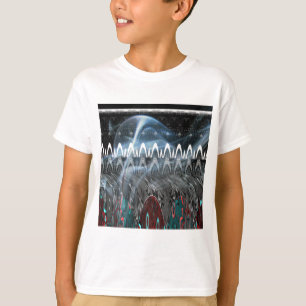 T-shirt Impression artistique Abstraite remarquable
