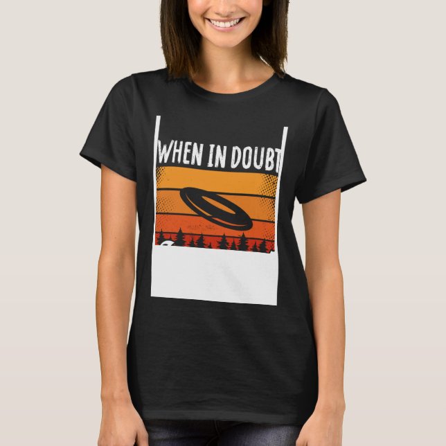 T-shirt Impression au verso En cas de doute Disposition Ul (Devant)