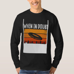T-shirt Impression au verso En cas de doute Disposition Ul