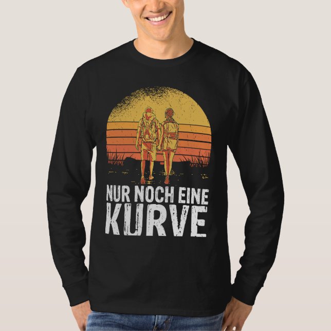 T-shirt Impression au verso Juste une courbe de plus Rando (Devant)