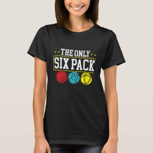 T-shirt Impression au verso Le seul pack de six que j'aie
