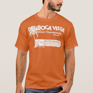 T-shirt Impression blanche Del Boca Vista