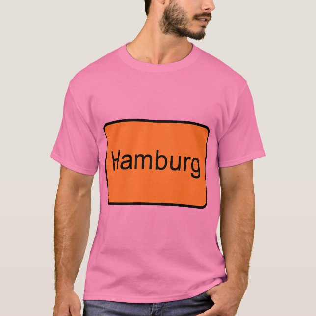 T-Shirt « Impression Classique Nom de Lieu » – Sim (Devant)