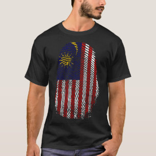 T-shirt Impression de doigt - Malaisie