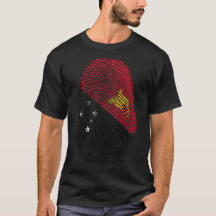 T-shirt Impression de doigt - Papouasie-Nouvelle-Guinée
