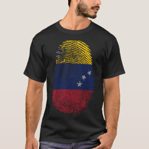 T-shirt Impression de doigts - Venezuela