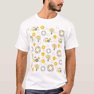 T-shirt Impression de la boutique de fleurs,