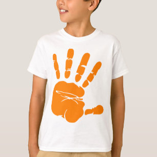 T-shirt Impression de la main