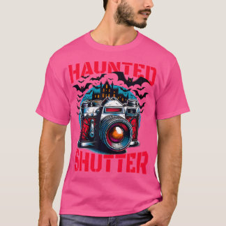 T-shirt Impression de photographie Halloween Haunted Shutt