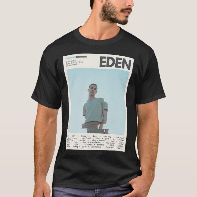 T-shirt Impression de poster EDEN Mid Century Modern (Devant)