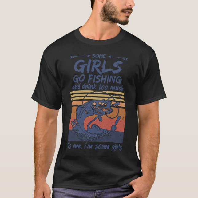 T-shirt Impression de saumon Chinook (Devant)