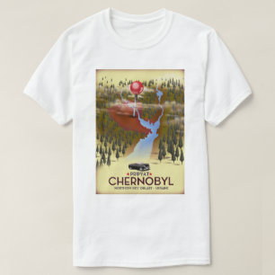 T-shirt Impression de voyage à Tchernobyl, Pripyat, Ukrain