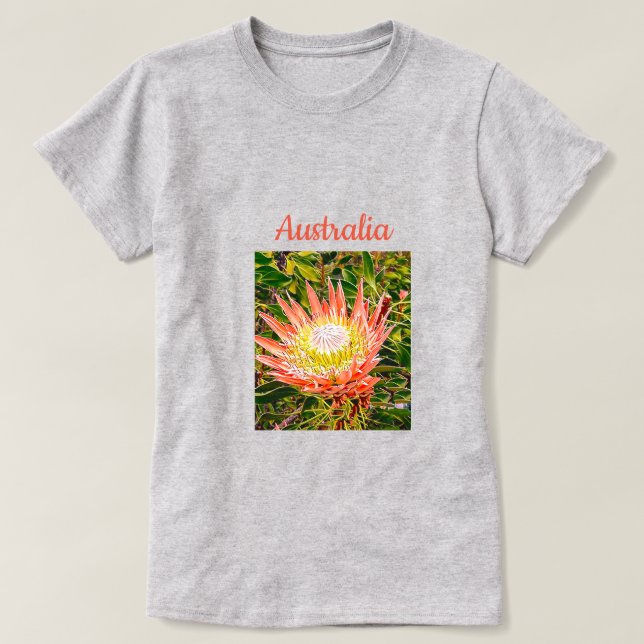 T-shirt Impression de voyage de Protea (Design devant)