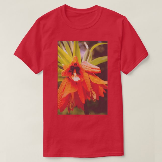 T-shirt Impression Fleurs vintages (Design devant)