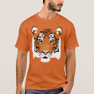 T-shirt Impression graphique Tiger Face