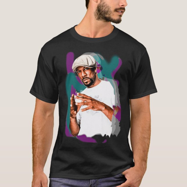 T-shirt impression hip hop commune drôle (Devant)