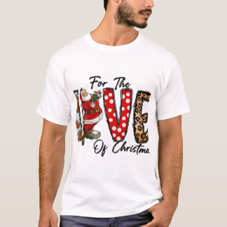 T-shirt Impression léopard AMOUR de Noël Buffalo carreau H