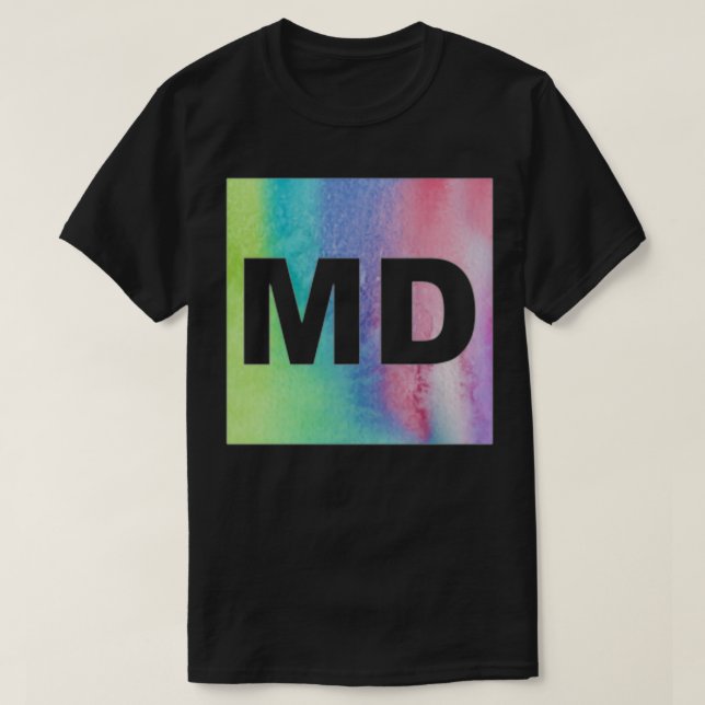 T-shirt Impression MD colorée (Design devant)
