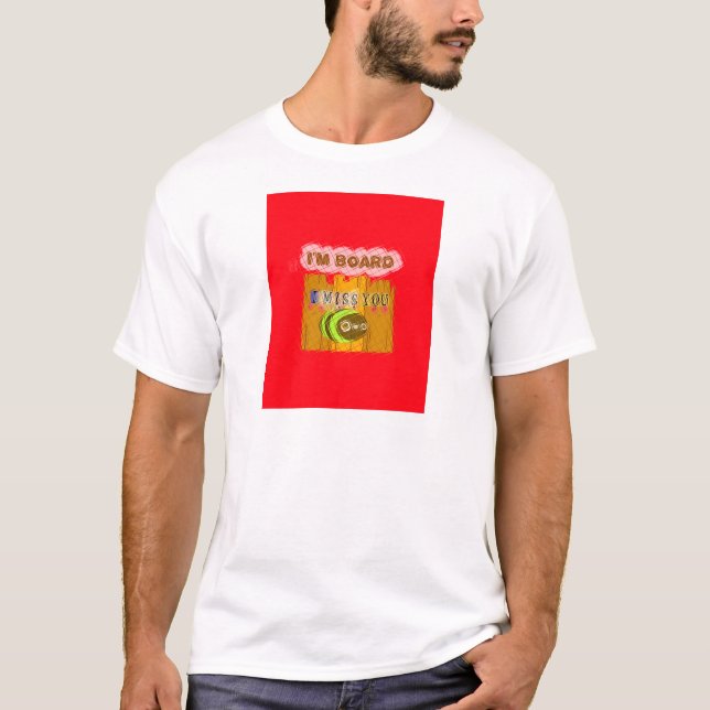 T-shirt Impression Quirky Bee Art (Devant)