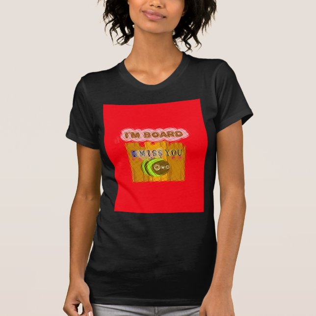 T-shirt Impression Quirky Bee Art (Devant)