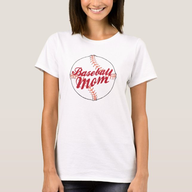 T-shirt impressionnant de boule de base-ball de (Devant)