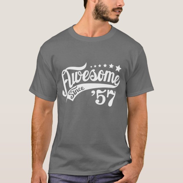 T-shirt Impressionnant depuis 57 (Devant)