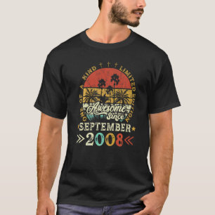 T-shirt Impressionnant Depuis Septembre 2008 L'Un Des